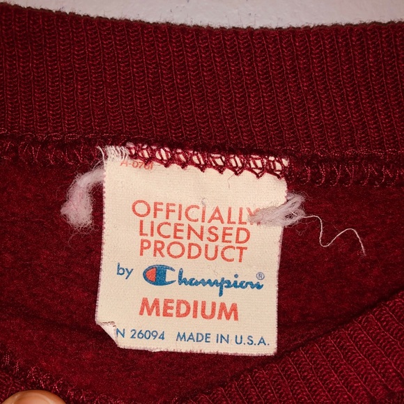 🏈 Vintage Champion Washington Redskins Crewneck - Picture 3 of 5